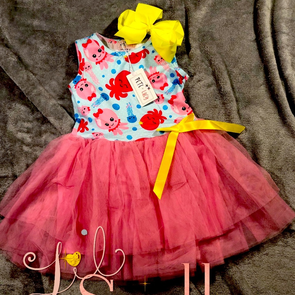 Tutu Octopus Girl’s Dress
